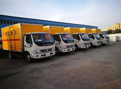 穆棱爆破器材运输车